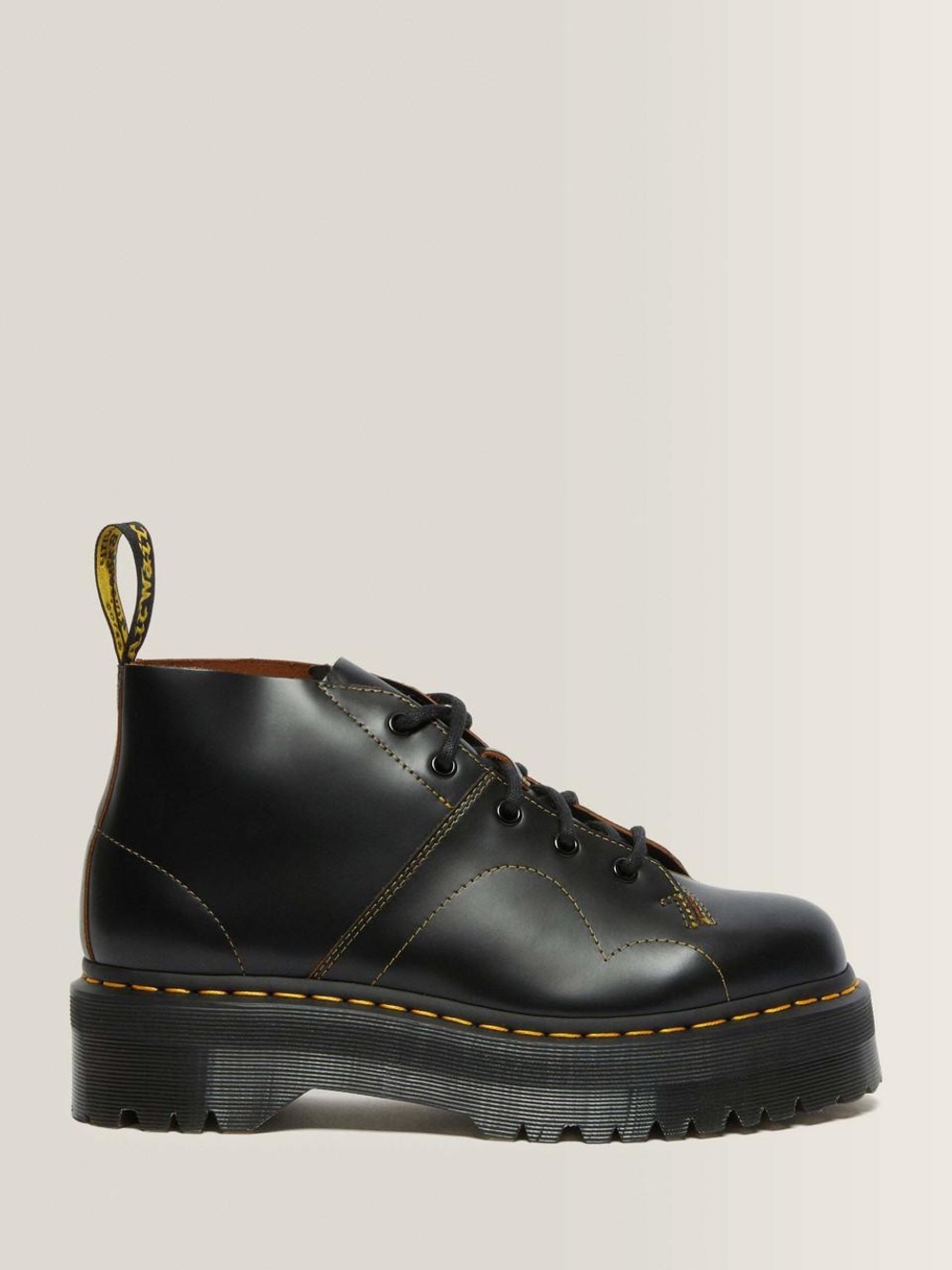 Dr. Marten Church Platform Monkey Boots men's 8 women's 9